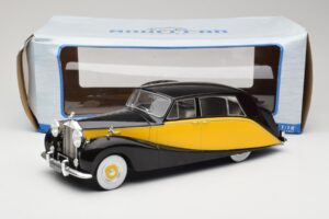Rolls-Royce Silver Wraith Empress by Hooper Μαύρο & Κίτρινο MCG 1:18 MCG18066 Μέταλλο - εικόνα 6 από 6