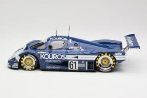 Sauber Mercedes C9 Kouros Racing #61 M. Thackwell / H. Pescarolo 24 Hours of Le Mans 1987 Minichamps 1:18 155873561 Μέταλλο - εικόνα 3 από 6