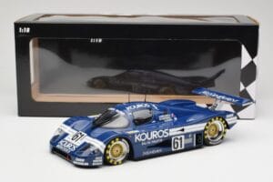 Sauber Mercedes C9 Kouros Racing #61 M. Thackwell / H. Pescarolo 24 Hours of Le Mans 1987 Minichamps 1:18 155873561 Μέταλλο - εικόνα 6 από 6