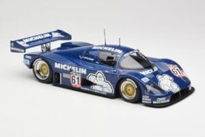 Sauber Mercedes C9 Michelin #61 J-L. Schlesser Winner ADAC Supersprint 1987 Minichamps 1:18 155873581 Μέταλλο - εικόνα 4 από 6