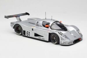 Sauber Mercedes C9 #61 M. Baldi / K. Acheson / G. Brancatelli 2nd Place 24 Hours of Le Mans 1989 Minichamps 1:18 155893561 Μέ - εικόνα 4 από 6