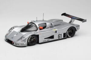 Sauber Mercedes C9 #61 M. Baldi / K. Acheson / G. Brancatelli 2nd Place 24 Hours of Le Mans 1989 Minichamps 1:18 155893561 Μέ