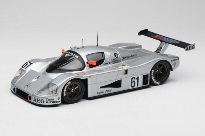 Sauber Mercedes C9 #61 M. Baldi / K. Acheson / G. Brancatelli 2nd Place 24 Hours of Le Mans 1989 Minichamps 1:18 155893561 Μέ