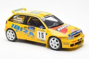 SEAT Ibiza Kit Car Evo 2 #15 H. Rovanpera / R. Pietilanen Rally Monte Carlo 1998 Otto 1:18 OT445 Ρητίνη - εικόνα 4 από 6