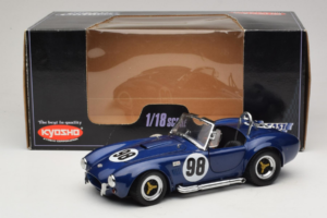 Shelby Cobra 427 S/C #98 Μπλε Kyosho 1:18 8838 Μέταλλο - εικόνα 8 από 8