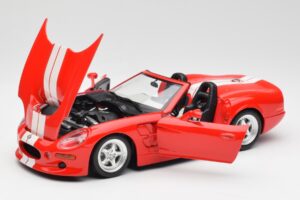 Shelby Series 1 Καμπριολέ Κόκκινο Bburago 1:18 3353 Μέταλλο - εικόνα 2 από 8