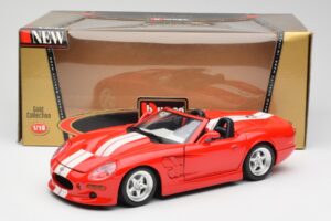 Shelby Series 1 Καμπριολέ Κόκκινο Bburago 1:18 3353 Μέταλλο - εικόνα 8 από 8