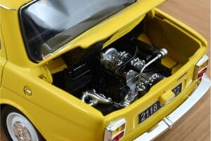 Simca 1000 LS Maya Κίτρινο Norev 1:18 185714 Μέταλλο - εικόνα 3 από 4
