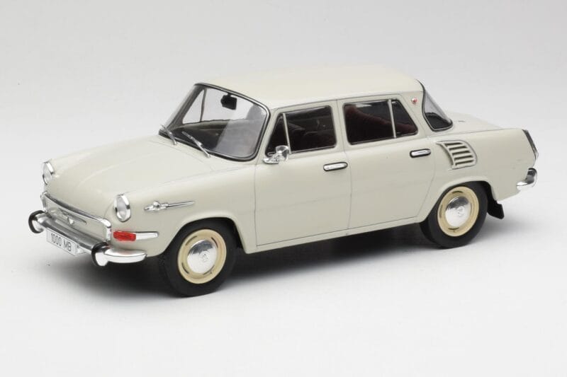 Skoda 1000 MB Γκρι & Λευκό MCG 1:18 MCG18275 Μέταλλο