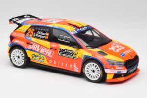 Skoda Fabia Rally2 #25 P. Lopez Rally Monte Carlo 2024 IXO 1:18 18RMC199 Μέταλλο - εικόνα 4 από 6