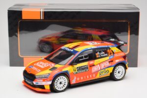 Skoda Fabia Rally2 #25 P. Lopez Rally Monte Carlo 2024 IXO 1:18 18RMC199 Μέταλλο - εικόνα 6 από 6