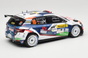 Skoda Fabia Rally2 #10 S. Wagner / G. Winter Barum Czech Rally Zlín 2024 IXO 1:18 18RMC221 Μέταλλο - εικόνα 2 από 6