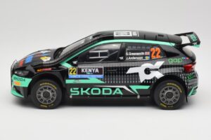 Skoda Fabia Rally2 #22 Toksport G. Greensmith / J. Andersson Safari Rally Kenya 2024 IXO 1:18 18RMC209 Μέταλλο - εικόνα 3 από 6