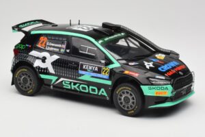 Skoda Fabia Rally2 #22 Toksport G. Greensmith / J. Andersson Safari Rally Kenya 2024 IXO 1:18 18RMC209 Μέταλλο - εικόνα 4 από 6