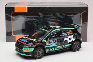 Skoda Fabia Rally2 #22 Toksport G. Greensmith / J. Andersson Safari Rally Kenya 2024 IXO 1:18 18RMC209 Μέταλλο - εικόνα 6 από 6