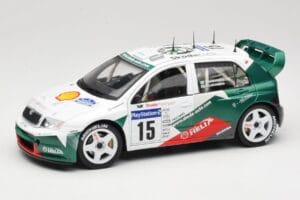 Skoda Fabia WRC #15 T. Gardemeister / P. Lukander WRC 1999 Solido 1:18 90457 Μέταλλο