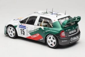 Skoda Fabia WRC #15 T. Gardemeister / P. Lukander WRC 1999 Solido 1:18 90457 Μέταλλο - εικόνα 7 από 8