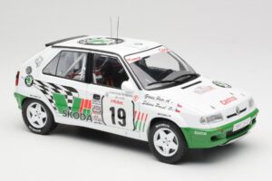 Skoda Felicia Kit Car #19 P. Sibera / P. Gross Tour de Corse 1995 IXO 1:18 18RMC149B Μέταλλο - εικόνα 4 από 6