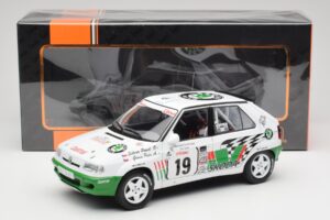 Skoda Felicia Kit Car #19 P. Sibera / P. Gross Tour de Corse 1995 IXO 1:18 18RMC149B Μέταλλο - εικόνα 6 από 6