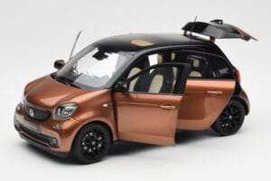 Smart Forfour W453 Μαύρο Hazel Καφέ Norev 1:18 B66960299 Μέταλλο - εικόνα 2 από 8