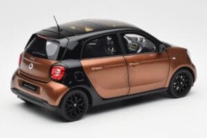Smart Forfour W453 Μαύρο Hazel Καφέ Norev 1:18 B66960299 Μέταλλο - εικόνα 3 από 8