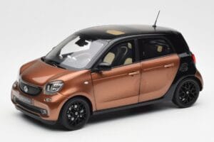 Smart Forfour W453 Μαύρο Hazel Καφέ Norev 1:18 B66960299 Μέταλλο