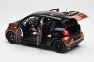Smart Forfour W453 Μαύρο Hazel Καφέ Norev 1:18 B66960299 Μέταλλο - εικόνα 5 από 8