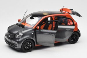 Smart Forfour W453 Lava Πορτοκαλί Γκράφιτ Γκρι Norev 1:18 B66960298 Μέταλλο - εικόνα 2 από 8