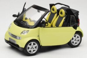 Smart Fortwo 450 Cabrio Κίτρινο Minichamps 1:18 0012889V001C49Q00 Μέταλλο - εικόνα 2 από 8