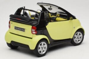 Smart Fortwo 450 Cabrio Κίτρινο Minichamps 1:18 0012889V001C49Q00 Μέταλλο - εικόνα 3 από 8
