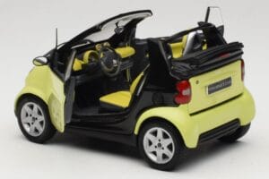 Smart Fortwo 450 Cabrio Κίτρινο Minichamps 1:18 0012889V001C49Q00 Μέταλλο - εικόνα 5 από 8