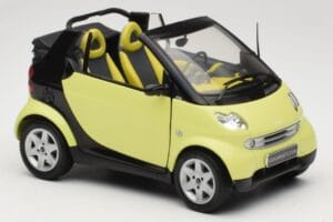 Smart Fortwo 450 Cabrio Κίτρινο Minichamps 1:18 0012889V001C49Q00 Μέταλλο - εικόνα 6 από 8