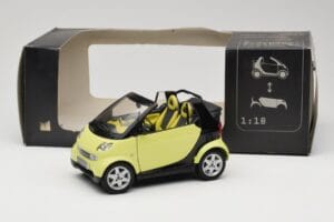 Smart Fortwo 450 Cabrio Κίτρινο Minichamps 1:18 0012889V001C49Q00 Μέταλλο - εικόνα 8 από 8