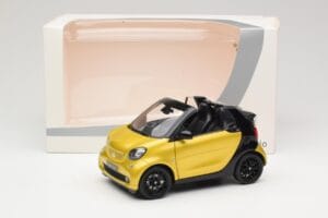 Smart Fortwo 453 Καμπριολέ Μαύρο Και Κίτρινο Norev 1:18 B66960289 Μέταλλο - εικόνα 8 από 8