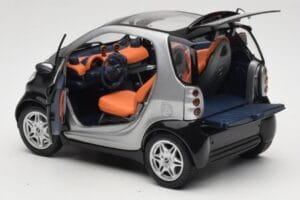 Smart Fortwo Μαύρο Kyosho 1:18 0004830V000C08Q00 Μέταλλο - εικόνα 5 από 8