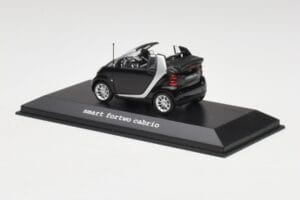 Smart Fortwo Cabrio Βαθύ Μαύρο Minichamps 1:43 Q0022561V001C18Q00 Μέταλλο - εικόνα 3 από 4