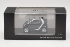 Smart Fortwo Cabrio Βαθύ Μαύρο Minichamps 1:43 Q0022561V001C18Q00 Μέταλλο - εικόνα 4 από 4
