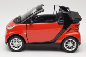 Smart Fortwo W451 Καμπριολέ Κόκκινο Μαύρο Minichamps 1:18 150036333 Μέταλλο - εικόνα 4 από 8