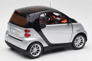 Smart Fortwo Coupé W451 Ασημί & Μαύρο Minichamps 1:18 Q0022528V001C75Q00 Μέταλλο - εικόνα 3 από 8