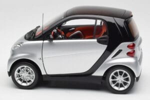 Smart Fortwo Coupé W451 Ασημί & Μαύρο Minichamps 1:18 Q0022528V001C75Q00 Μέταλλο - εικόνα 4 από 8