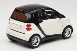 Smart Fortwo 451 Coupe Λευκό Μαύρο Minichamps 1:18 150036302 Μέταλλο - εικόνα 3 από 8