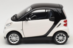 Smart Fortwo 451 Coupe Λευκό Μαύρο Minichamps 1:18 150036302 Μέταλλο - εικόνα 4 από 8