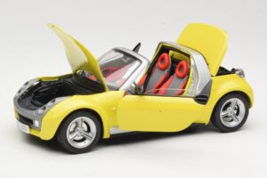 Smart Roadster 452 Κίτρινο Bburago 1:18 34099-M2 Μέταλλο - εικόνα 2 από 8