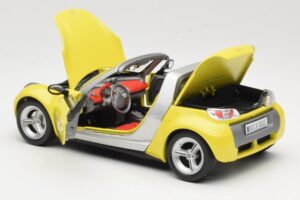 Smart Roadster 452 Κίτρινο Bburago 1:18 34099-M2 Μέταλλο - εικόνα 5 από 8