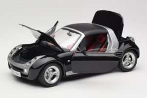 Smart Roadster Μαύρο Bburago 1:18 34099-M1 Μέταλλο - εικόνα 2 από 8