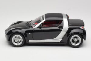 Smart Roadster Μαύρο Bburago 1:18 34099-M1 Μέταλλο - εικόνα 4 από 8