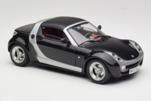 Smart Roadster Μαύρο Bburago 1:18 34099-M1 Μέταλλο - εικόνα 6 από 8