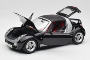 Smart Roadster Σκούρο Μπλε Bburago 1:18 34917 Μέταλλο - εικόνα 2 από 8