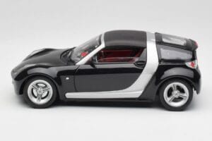 Smart Roadster Σκούρο Μπλε Bburago 1:18 34917 Μέταλλο - εικόνα 4 από 8