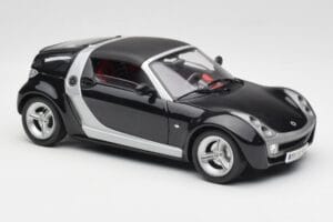 Smart Roadster Σκούρο Μπλε Bburago 1:18 34917 Μέταλλο - εικόνα 6 από 8